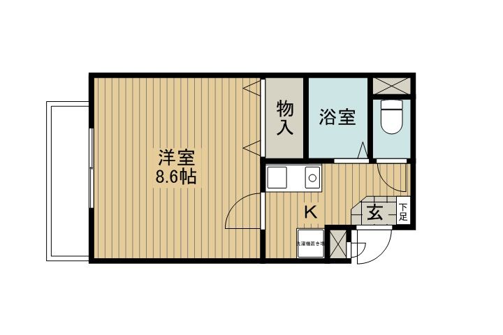 ラッキーシティーハウスの間取り
