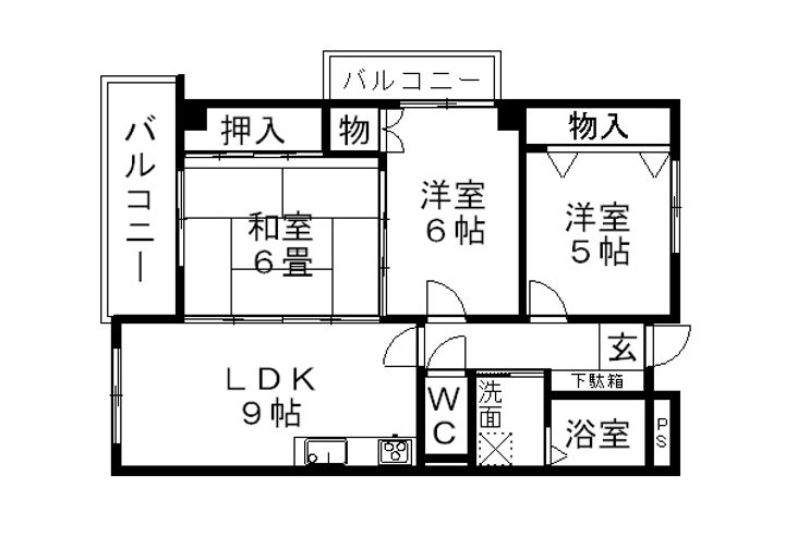 レスコ高島の間取り