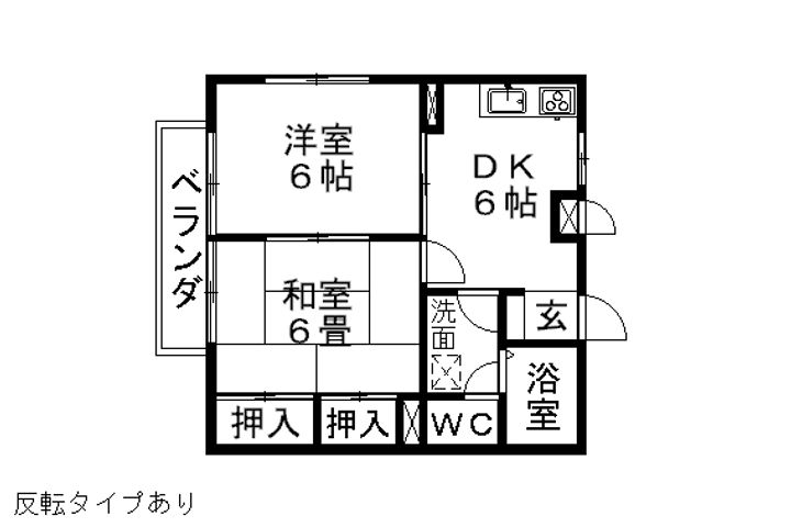 アベニューディアスの間取り