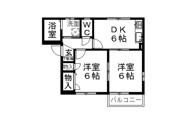ディアス サンライトの間取り
