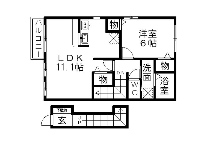 クラール・ポラリスの間取り